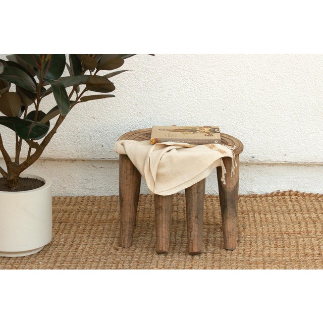 Tan Antique Cozy Nupe Coffee Table For Sale - Image 8 of 8