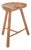 Vintage Wooden Shoemaker Tripod Stool by Arne Hovmand-Olsen, 1950 For Sale
