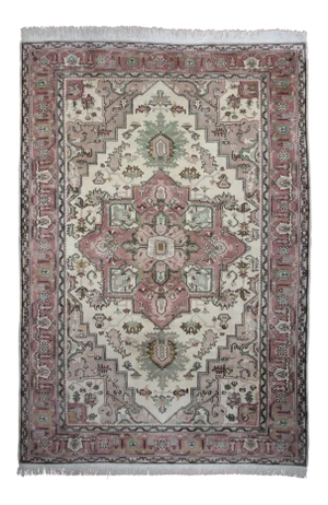Turkish Vintage Hand Knotted Rug