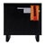 Halmstad 24 in. W Wood Panel 2 Drawer Nightstand with Soft-Closing Drawers, Black For Sale In Chicago - Image 6 of 8