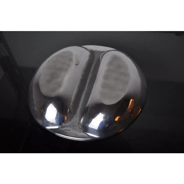 Metal Brutalist Enamelled Ramekin attributed to David Marshall, Spain, 1980s For Sale - Image 7 of 8