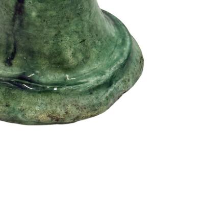 Moroccan Tamegroute Glazed Candlestick Holder For Sale In Los Angeles - Image 6 of 6