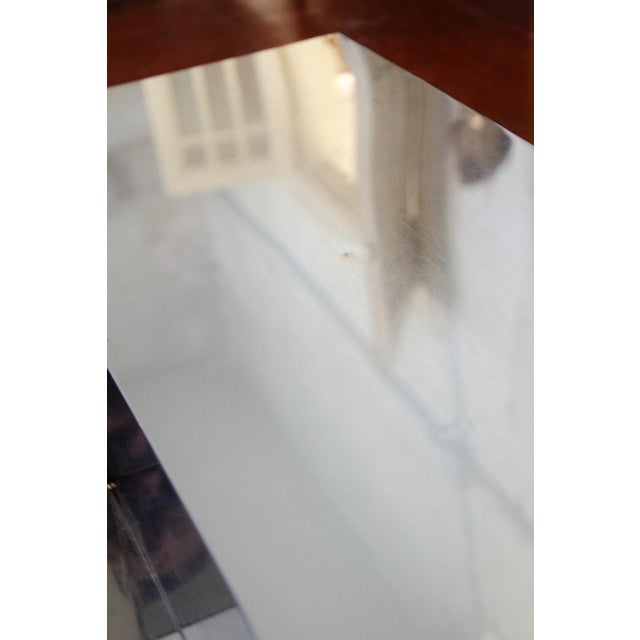 Tebe Model Steel Coffee Table by Giovanni Offredi for Saporiti, 1970s For Sale - Image 9 of 12