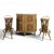 Bamboo and Rattan Counter and Stools Set, Set of 3 For Sale - Image 11 of 11