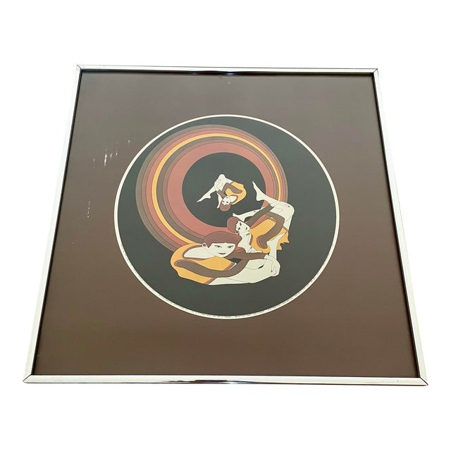 Vintage John Luke Eastman Signed Framed Matted 1974 “i Rescue All” For Sale