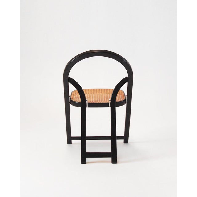 Wood Arca Chair by Gigi Sabadin for Crassevig, 1974 For Sale - Image 7 of 12