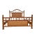 Vintage from before 2000 Materials: metal, bamboo, rattan, wood, rawhide, wicker Bed size: king us/ca Width: 82 inches...