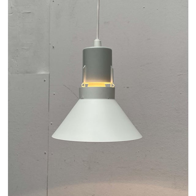 Metal Mid-Century Modern Minimalist Danish Type 17253 Metal Pendant Lamp from Louis Poulsen, 1960s For Sale - Image 7 of 18