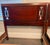 Brown Vintage Federal Carved Mahogany Twin Beds, Pair For Sale - Image 8 of 16