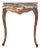 19th Century French Louis XV Walnut Marble Top Console For Sale