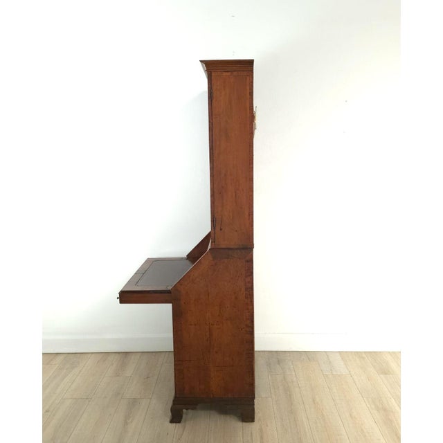 Brown Rare Small George I Walnut Secretary Desk With Hidden Compartments, Circa 1715 For Sale - Image 8 of 12