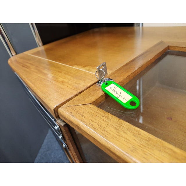 Art Deco Style Triumph Motorcycles Sales Shelf, 1970s For Sale - Image 14 of 15