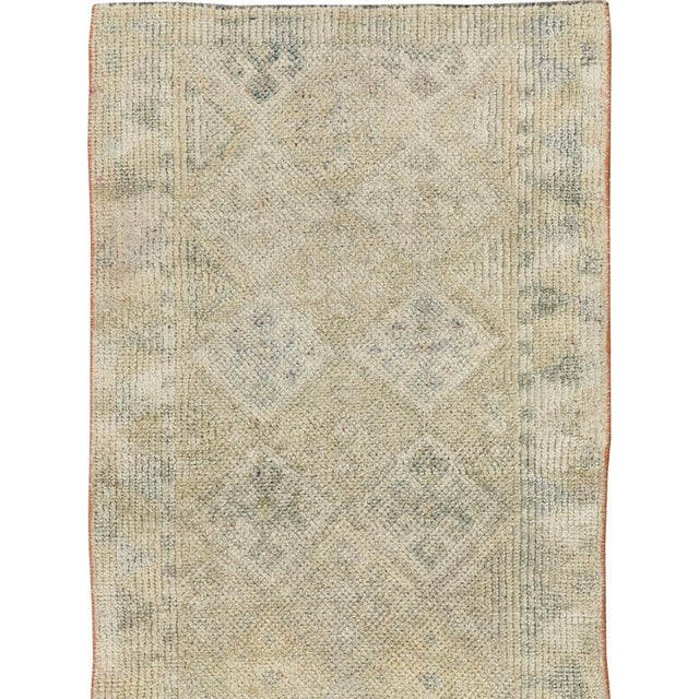Rustic Galerie Shabab Collection Mid-20th Century Turkish Anatolian Runner For Sale - Image 3 of 10