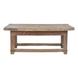 Antique Solid Wood Table For Sale