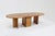 Brown Vintage Oval Extendable Dining Table, 1960s For Sale - Image 8 of 8