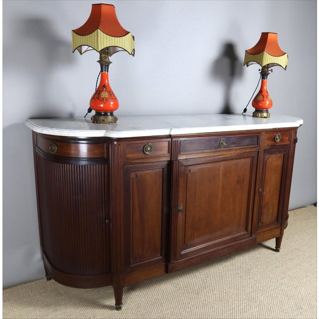 Louis XVI Mahogany Sideboard For Sale - Image 13 of 15
