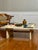 Solid Marble and Chrome Rectangular Coffee Table in Cream For Sale - Image 15 of 15