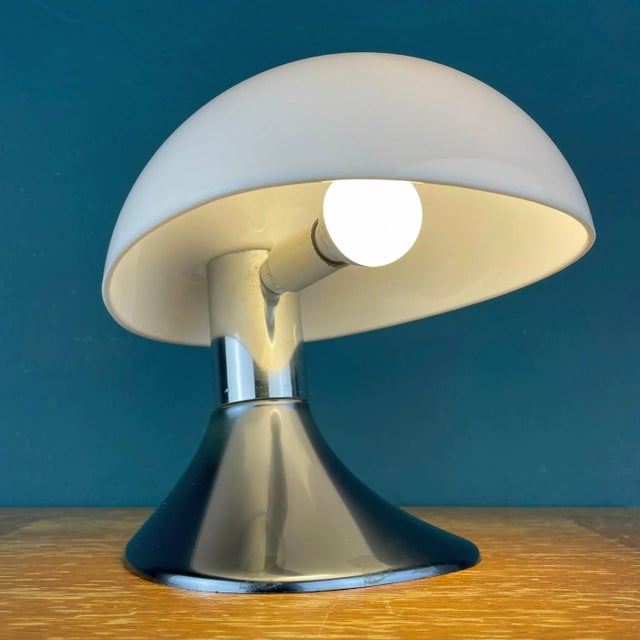 Cobra Table Lamp attributed to Guzzini, Italy, 1960s For Sale - Image 11 of 13