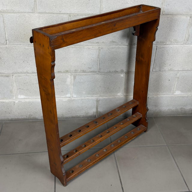 20th Century Wooden Display Stand Rack for Walking Sticks For Sale - Image 3 of 10