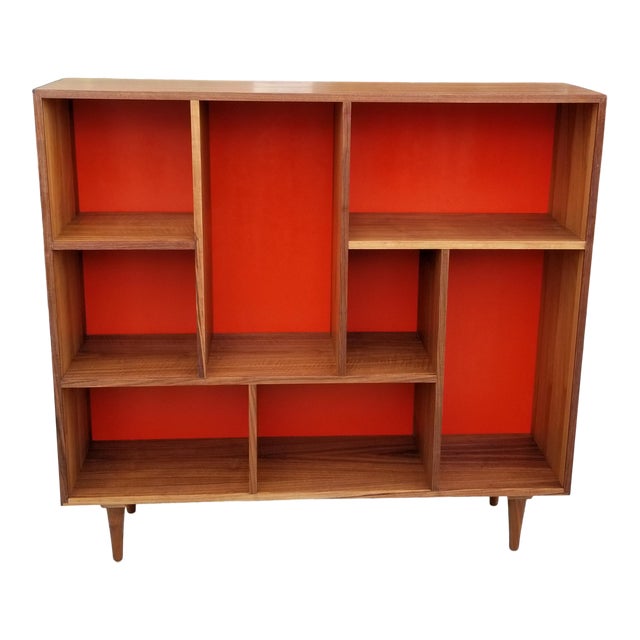 Lori's Custom Wooden Bookcase For Sale