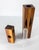 Mid-Century Modern Black Walnut Flower Bud Vases For Sale - Image 10 of 12