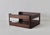 Selamat Designs San Francisco Vintage Mid-Century Modern Dark Wood Desk Organizer Paper Tray For Sale In Miami - Image 6 of 14