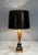 Maison Charles 1970s Neoclassical Palm tree-shaped table lamp in the style of Maison Charles For Sale - Image 4 of 12