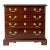 Late 20th Century Councill Craftsmen Mahogany 4-Drawer Bedside Chest For Sale