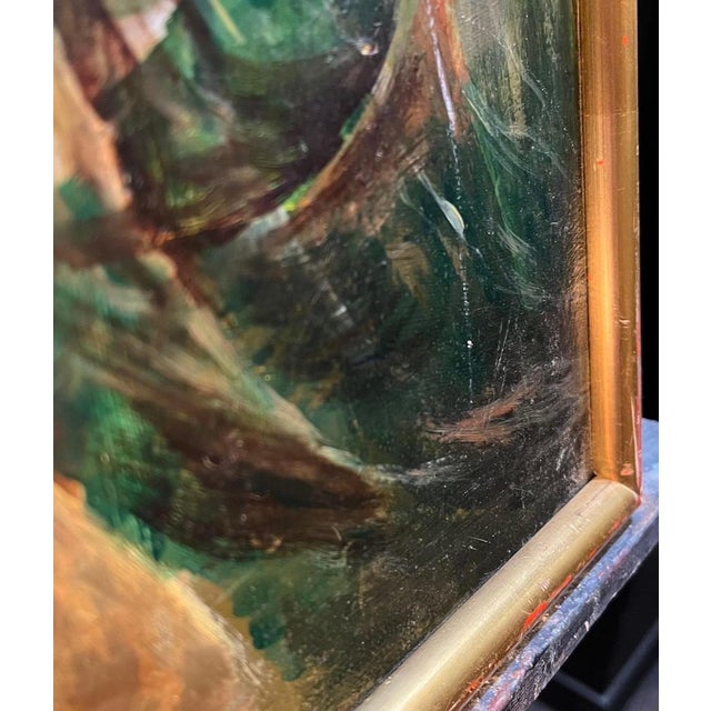 Vivaldo Martini, Abstract Composition No. 8, Oil on Canvas For Sale - Image 12 of 14