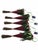 Victorian Unused Christmas Traditions by Aldik Mauve Purple Tassel Ornaments — Set of 6 For Sale - Image 3 of 6