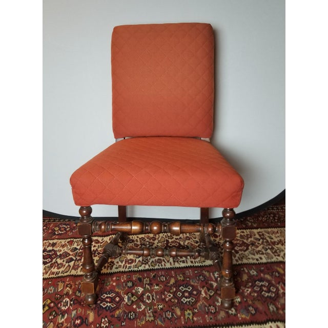 Late 19th Century Upholstered Dining Chairs For Sale In Chicago - Image 6 of 8