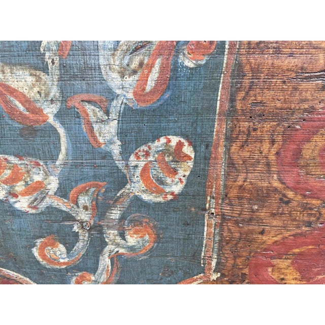 18th Century Tyrolean Painted Chest For Sale - Image 12 of 15