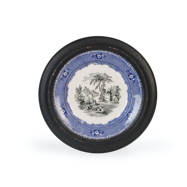 Antique Porcelain Plates by Primavesi and Sons, 1860 For Sale - Image 3 of 5
