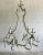 Ornamental & Decorative Materials Vintage Niermann Weeks 12 Arm Silver Leaf Crevecoeur Chandelier For Sale - Image 7 of 13