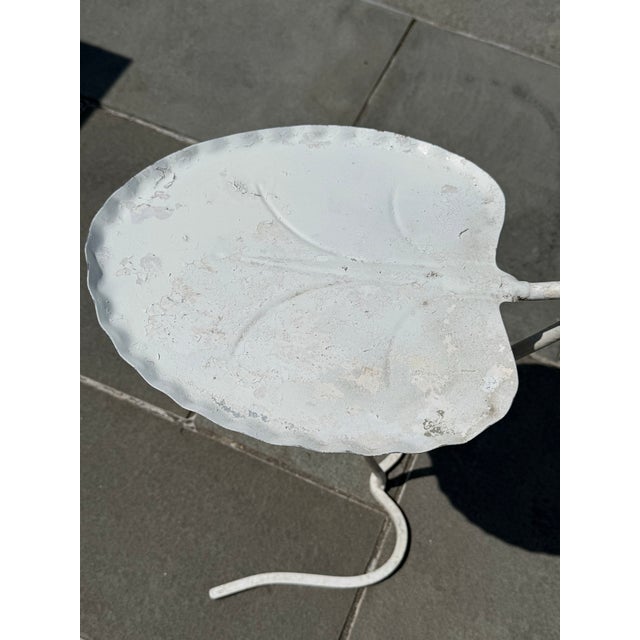 Mid-Century Modern Vintage Salterini Lily Pad Table White For Sale - Image 3 of 11