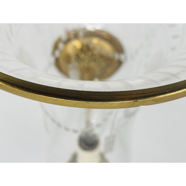 Brass 1990s Charles Edwards London Brass Hurricane Wall Sconces - a Pair For Sale - Image 8 of 18