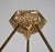 Metal French Art Deco Pendant Light by André Delatte 1920s France For Sale - Image 7 of 11