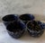Farmhouse Mid 20th Century Bennington Potters Blue Agate Bowls - Set of 4 For Sale - Image 3 of 10