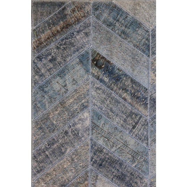 A beautiful antique Patchwork Kilim. It's in very good condition, practically new. This Patchworks kilim is produced of...