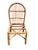 Late 20th Century Rattan Wicker Desk Chair For Sale - Image 9 of 11