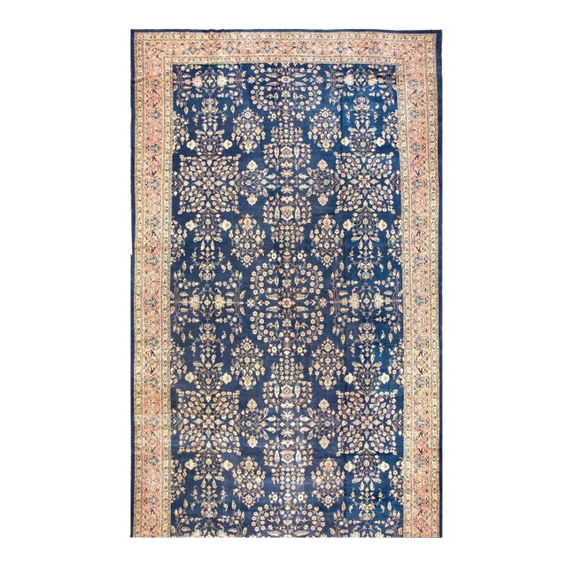 Antique Indian Rug 13' 0" x 24' 3" For Sale