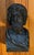 Antique 19th Century Grand Tour Classical Bronze Library Bust or Sculpture of Asclepius, Greco-Roman God of Medicine For Sale - Image 14 of 17