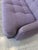 1960s Danish Modern Sofa in Lavender Linen For Sale - Image 13 of 14