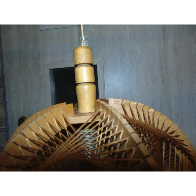 1970s Mid-Century Modern Pendant Lamp For Sale - Image 5 of 8