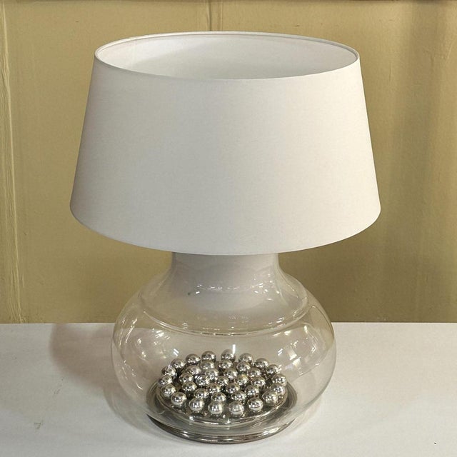 Large Table Lamps from Selenova, Murano, Italy, 1970s, Set of 2 For Sale - Image 6 of 15