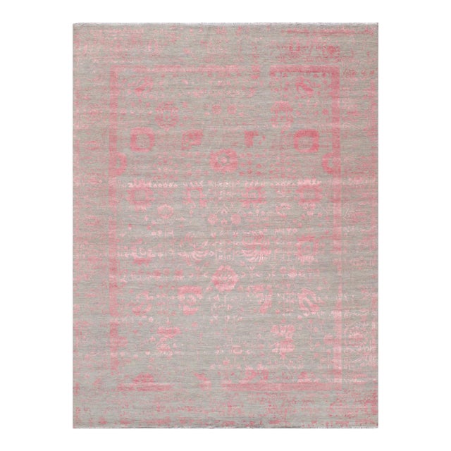 Pasargad Home Transitiona Beige Area Rug- 9'11" X 14' 0" For Sale