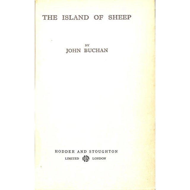Traditional "The Island of Sheep" 1936 Buchan, John For Sale - Image 3 of 4