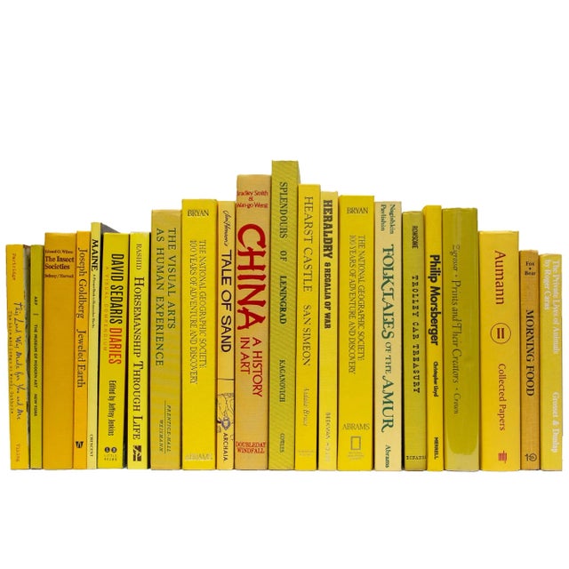 Transform your space with our Vintage Daffodil: Oversized Books By The Foot. Order as many linear feet as you need to...