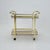 Hollywood Regency Martini Serving Bar Cart, 1950s For Sale - Image 10 of 11