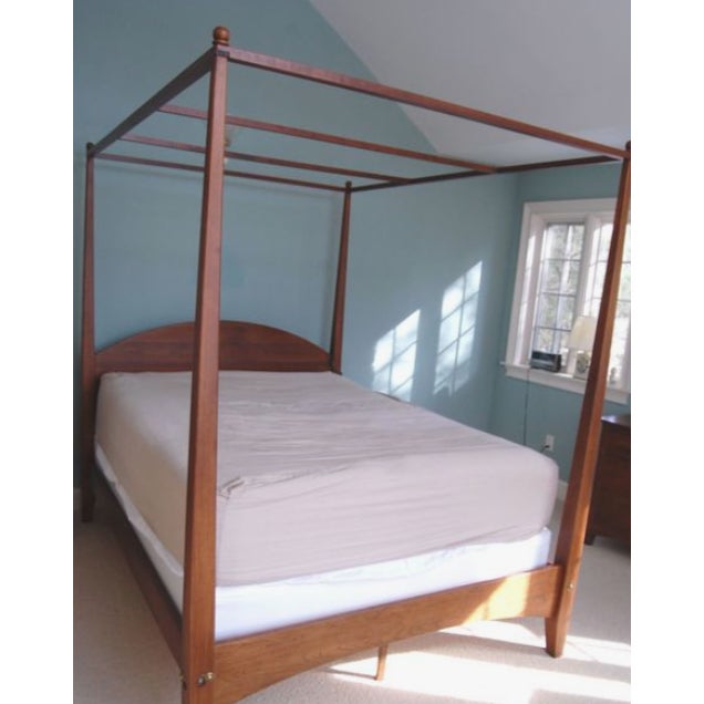 Ethan Allen Cherry American Impressions Four Poster Bed ...